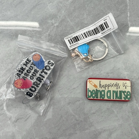 Nurse Bundle - Badge Reel, Keychain, Magnet - Picture 13 of 13